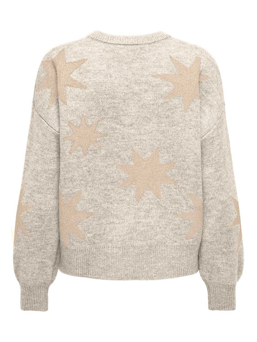 ONLY Пуловер ONLROSIE LS O-NECK GLITTER KNT