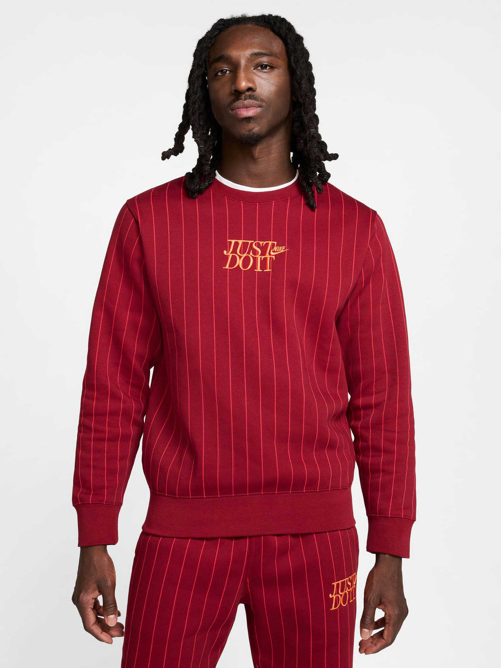 NIKE Блуза M NK CLUB BB CREW JDI AOP