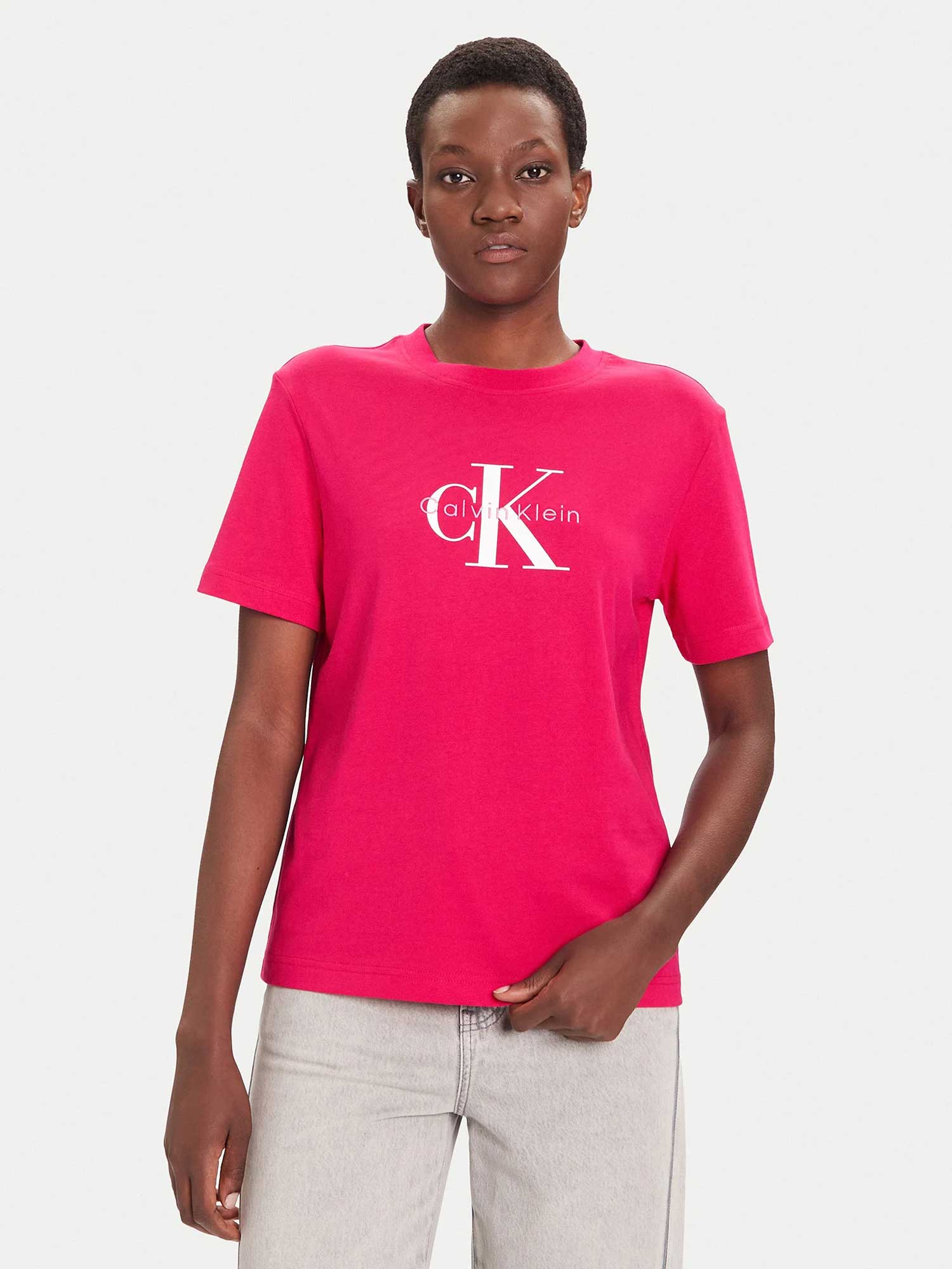 Calvin Klein Jeans Тениска HR SS CLSSC MNLG CNC