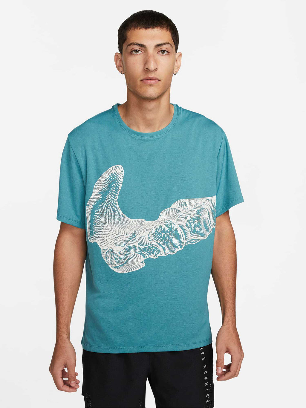 NIKE Тениска M NK DF UV RUN DVN MILER SS GX