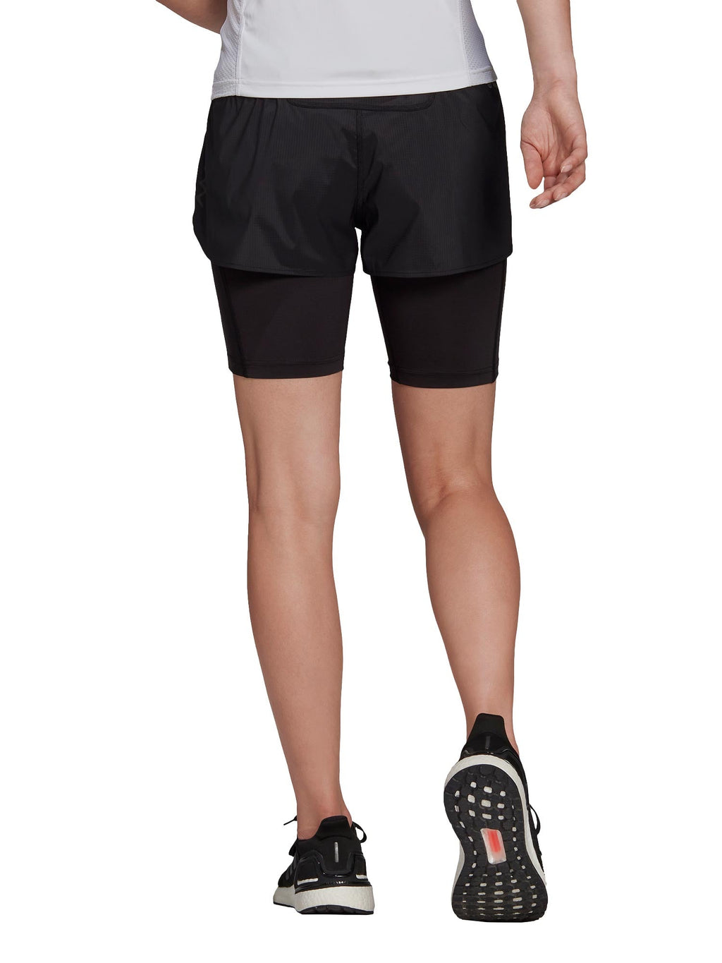 ADIDAS PERFORMANCE Къси панталони Run Fast Two-in-One