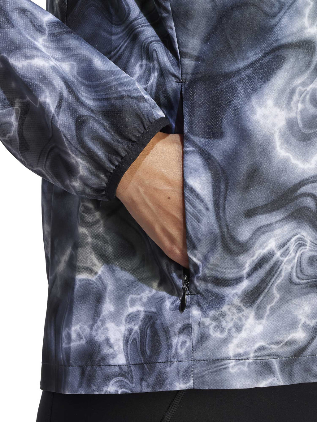 ADIDAS PERFORMANCE Ветровка Own the Run Allover Print Hooded Running