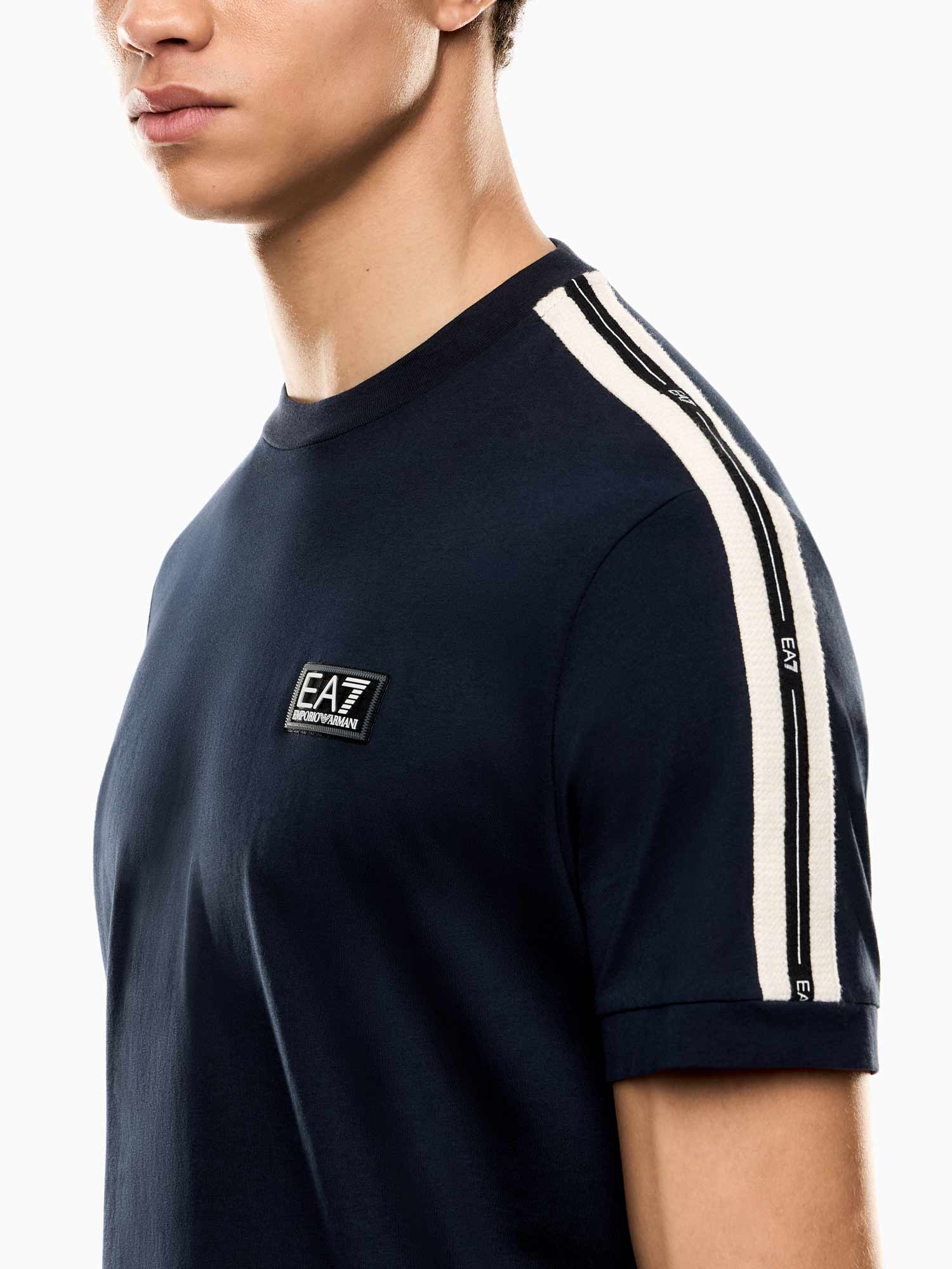 EA7 Emporio Armani Тениска TRAIN LOGO SERIES M TAPE TEE S