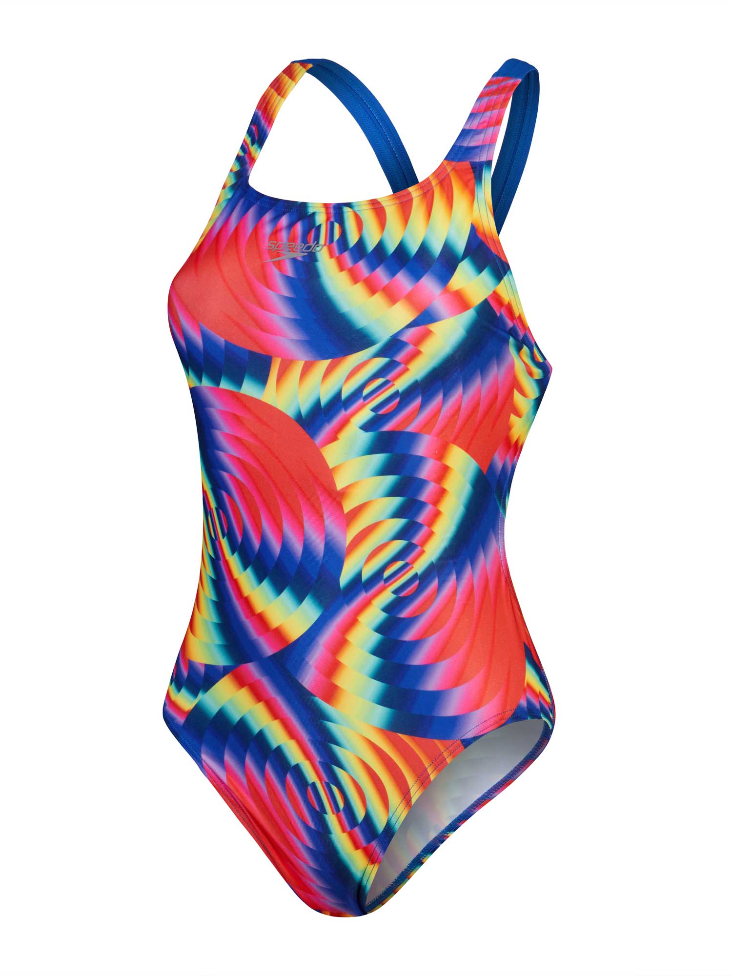 SPEEDO Цял бански WOMENS ALLOVER DIGITAL LEADERBACK