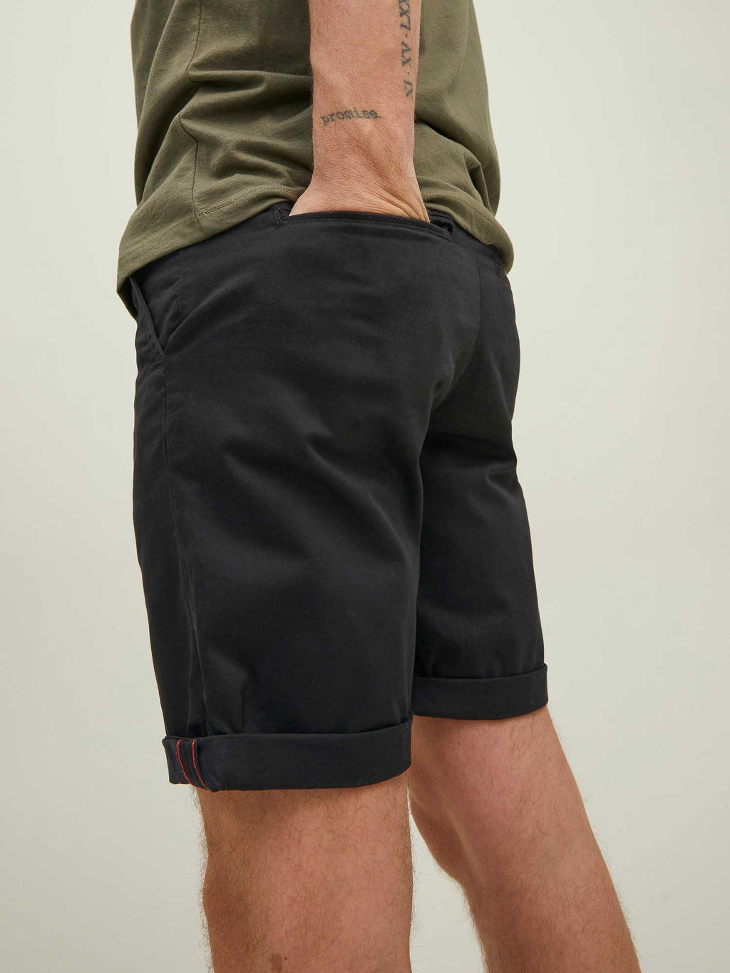 JACK & JONES Къси панталони JPSTBOWIE JJSHORTS SOLID SN