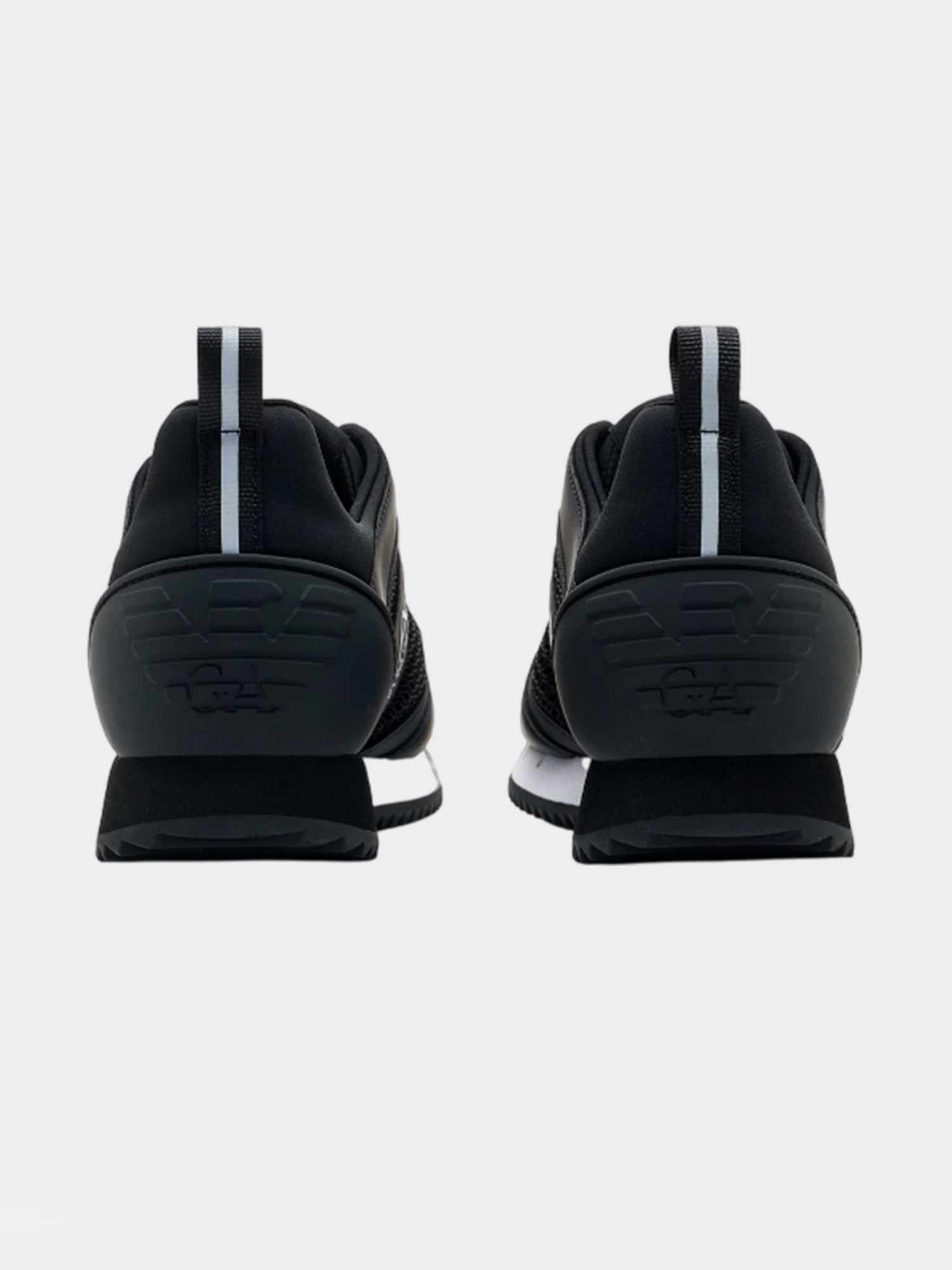 EA7 Emporio Armani Обувки BLACK & WHITE LACES