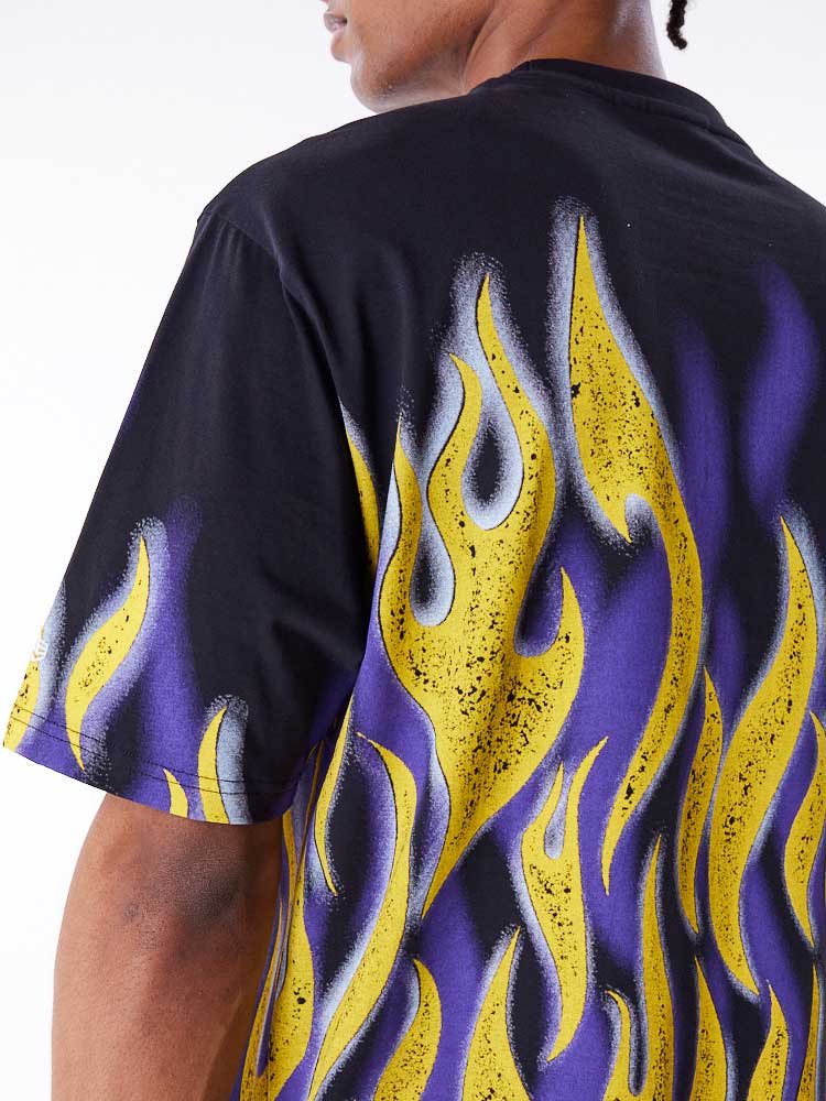 NEW ERA Тениска NBA FLAME OS TEE LOSLAK