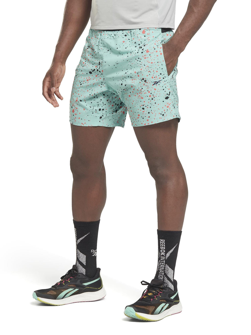 REEBOK Къси панталони Workout Ready Piping