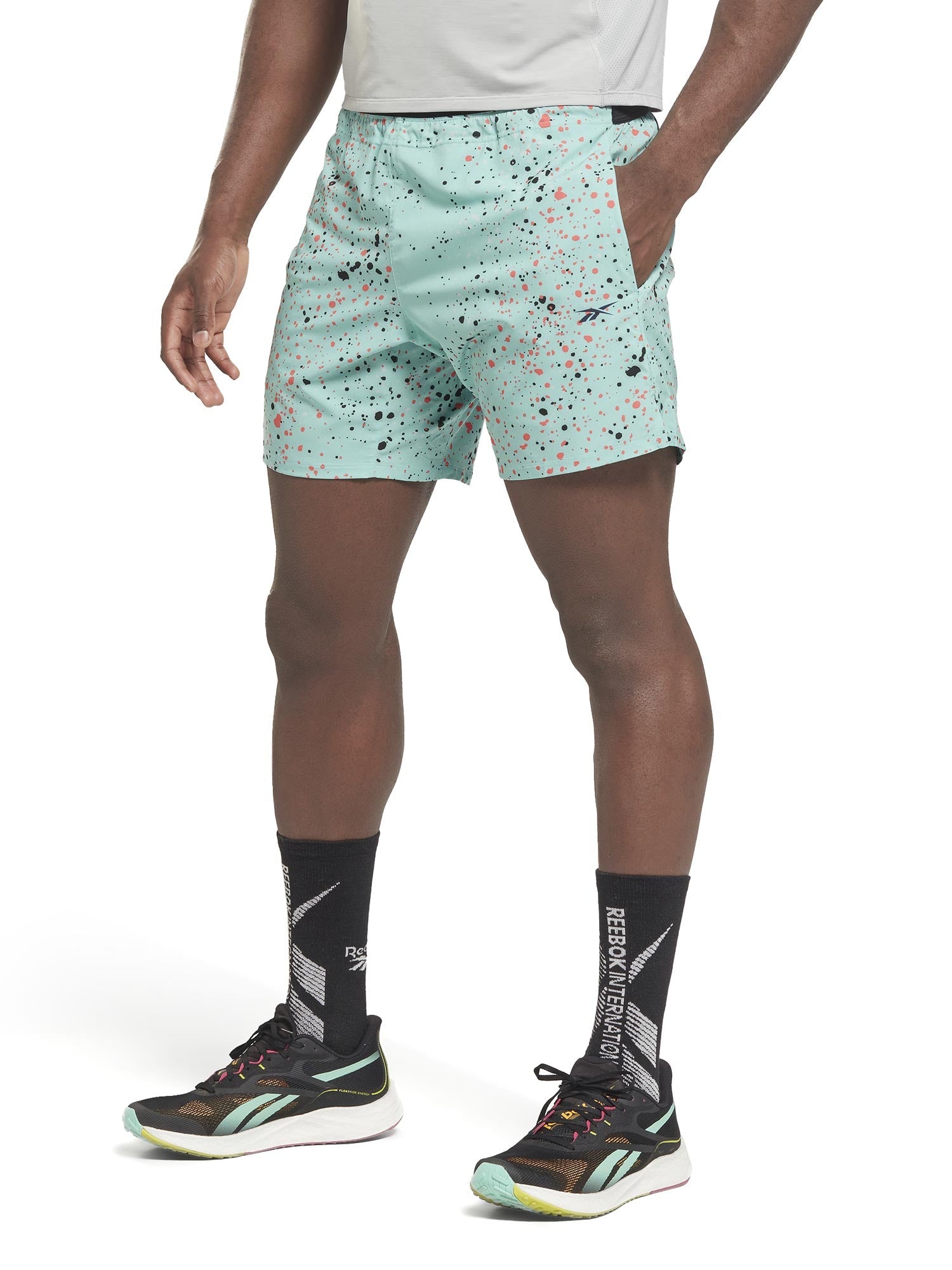 REEBOK Къси панталони Workout Ready Piping