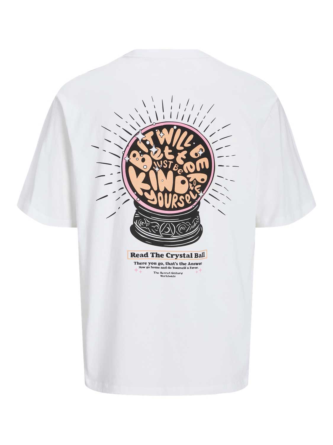JACK & JONES Тениска JORORACLE TEE SS CREW NECK TG