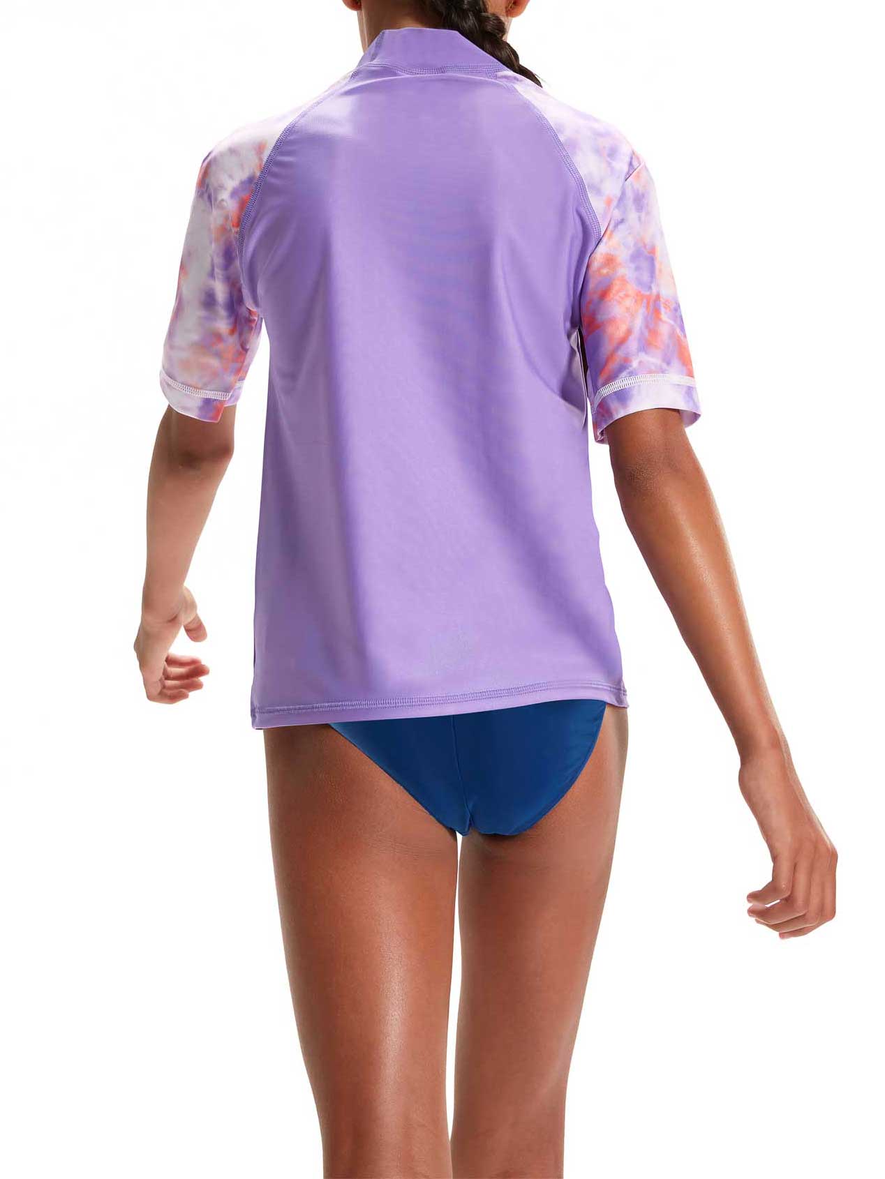 SPEEDO Тениска с UV защита GIRLS PRINTED TOP
