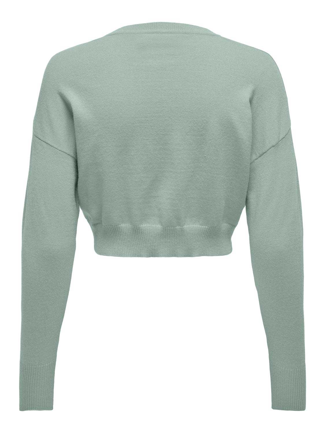 ONLY Пуловер ONLIBI LS CROPPED PULLOVER CC KNT