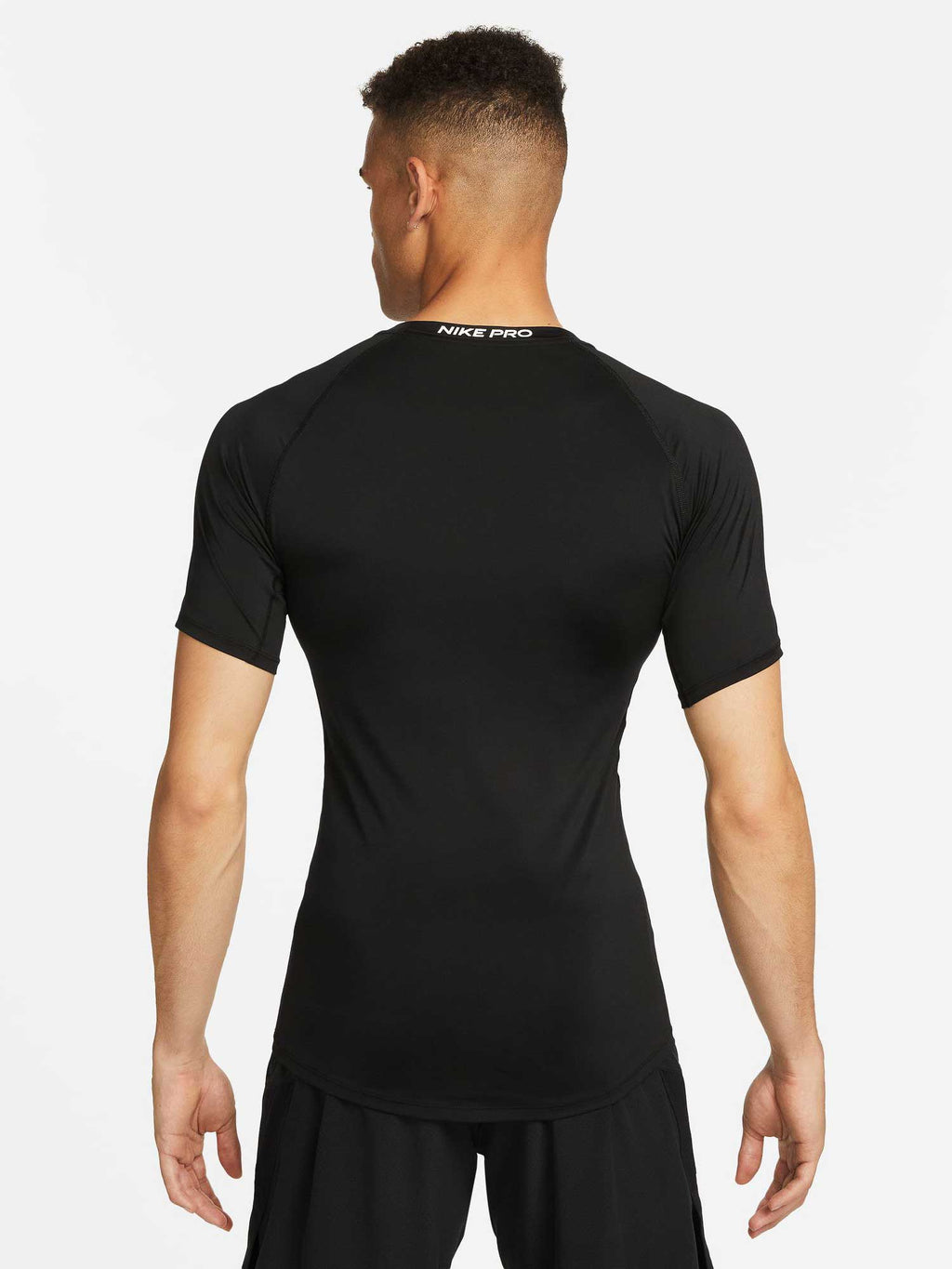 NIKE Тениска M NP DF TIGHT TOP SS