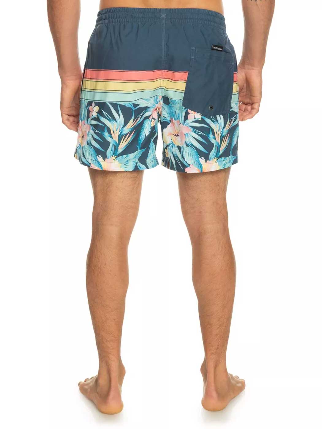 QUIKSILVER Плувни шорти SPORT FLORAL VOLLEY 15