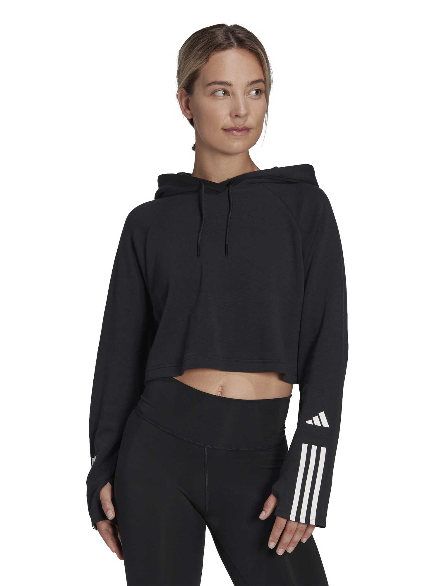 ADIDAS PERFORMANCE Суитшърт Train Essentials Train Cotton 3-Stripes