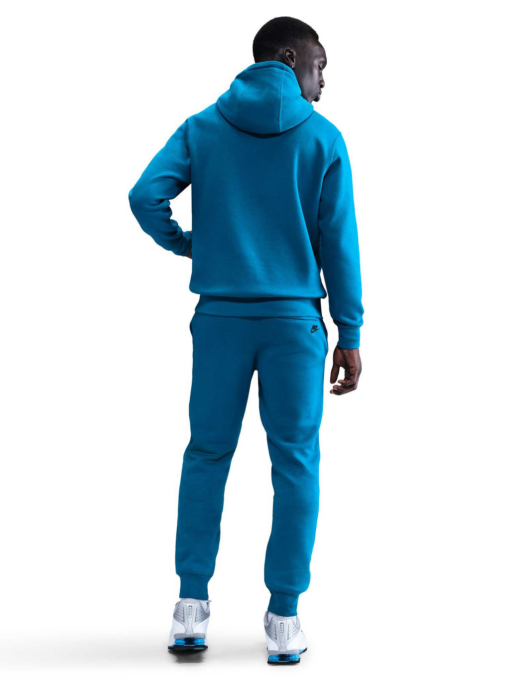 NIKE Спортно долнище M NK CLUB BB JGGR NEO VARSITY