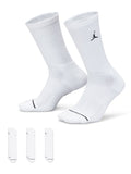 JORDAN Чорапи U J ED CUSH POLY CREW 3PR 144