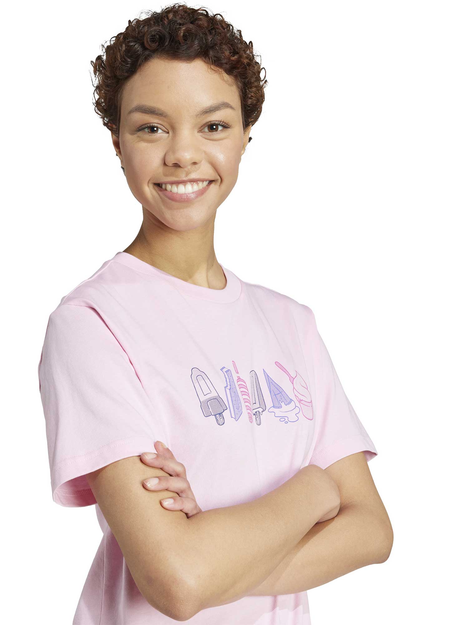 ADIDAS SPORTSWEAR Тениска Lounge Food Graphic T-Shirt