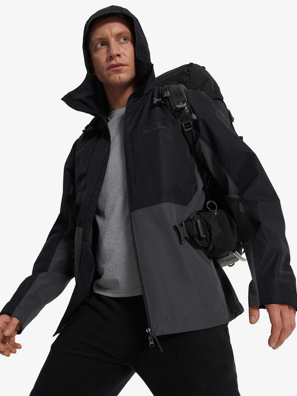 OUTVENTURE Яке Mens Hiking Rain Jacket