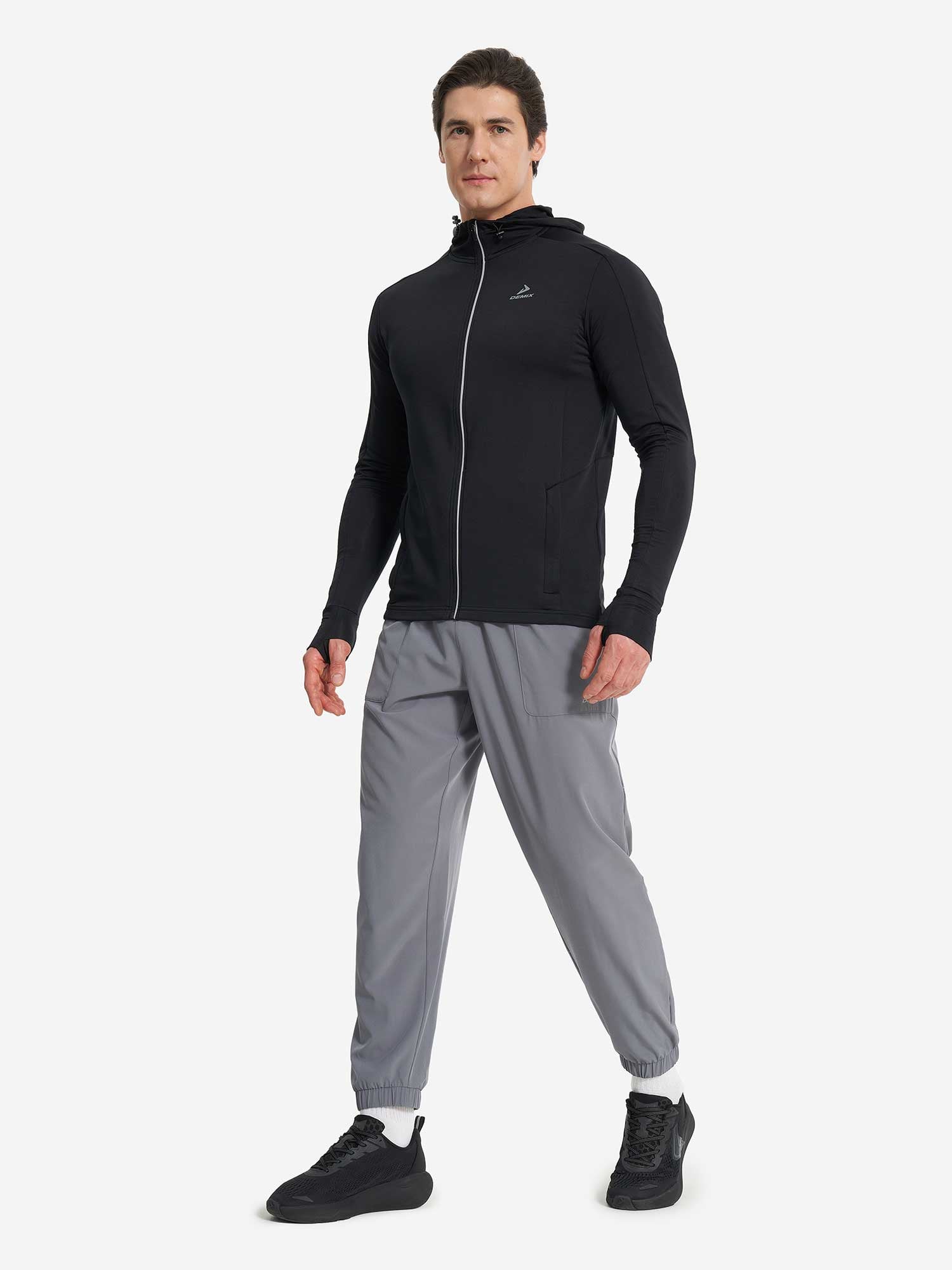 DEMIX Суитшърт M D Running Urban Hooded Jumpers