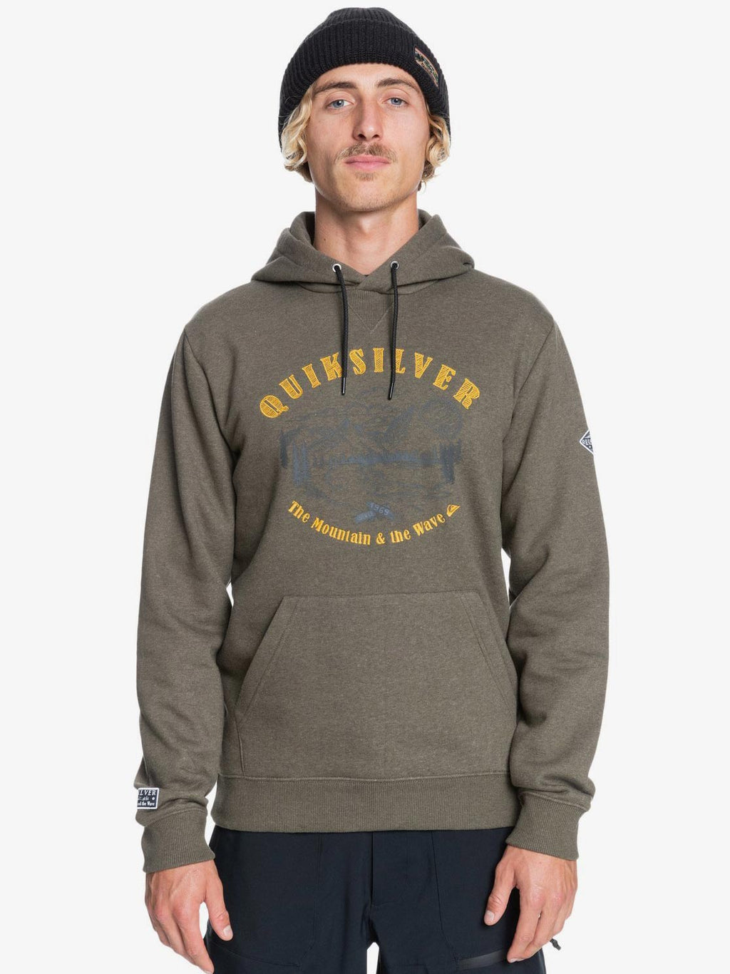 QUIKSILVER Суитшърт BIG LOGO SNOW HOODIE