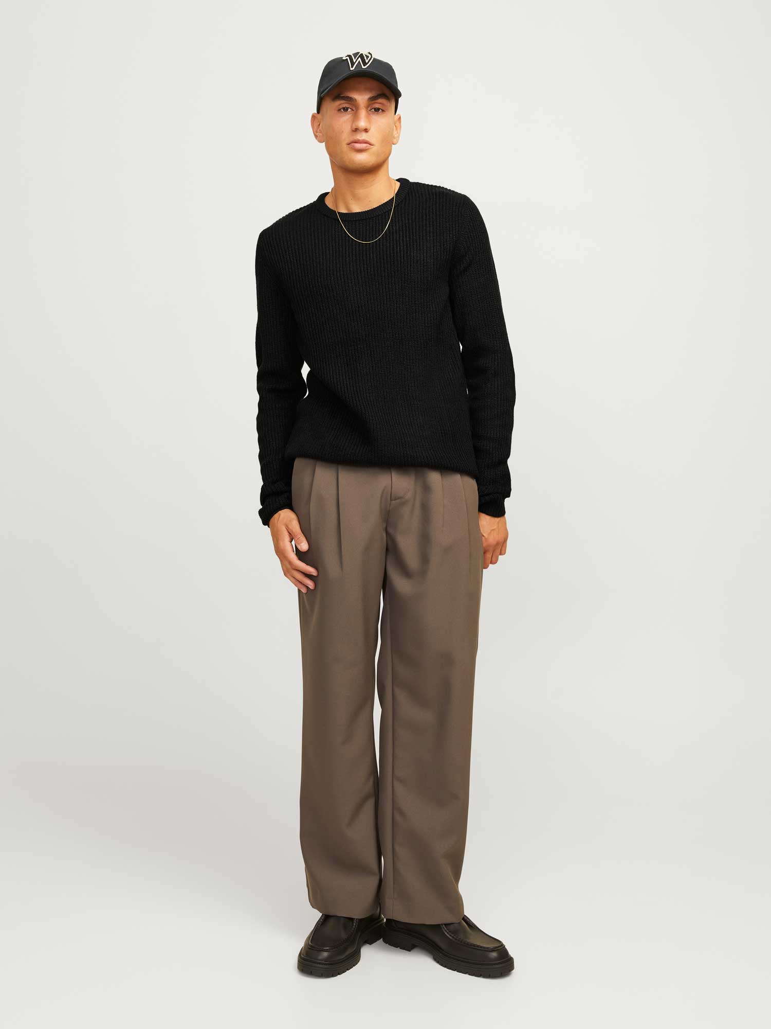 JACK & JONES Пуловер JJELEWIS KNIT CREW NECK SN