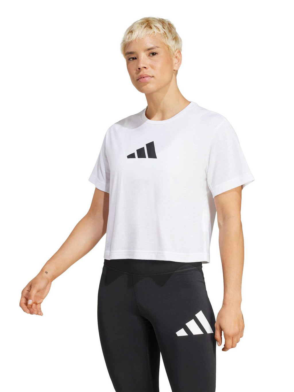 ADIDAS PERFORMANCE Тениска Train Essentials Big Logo Performance