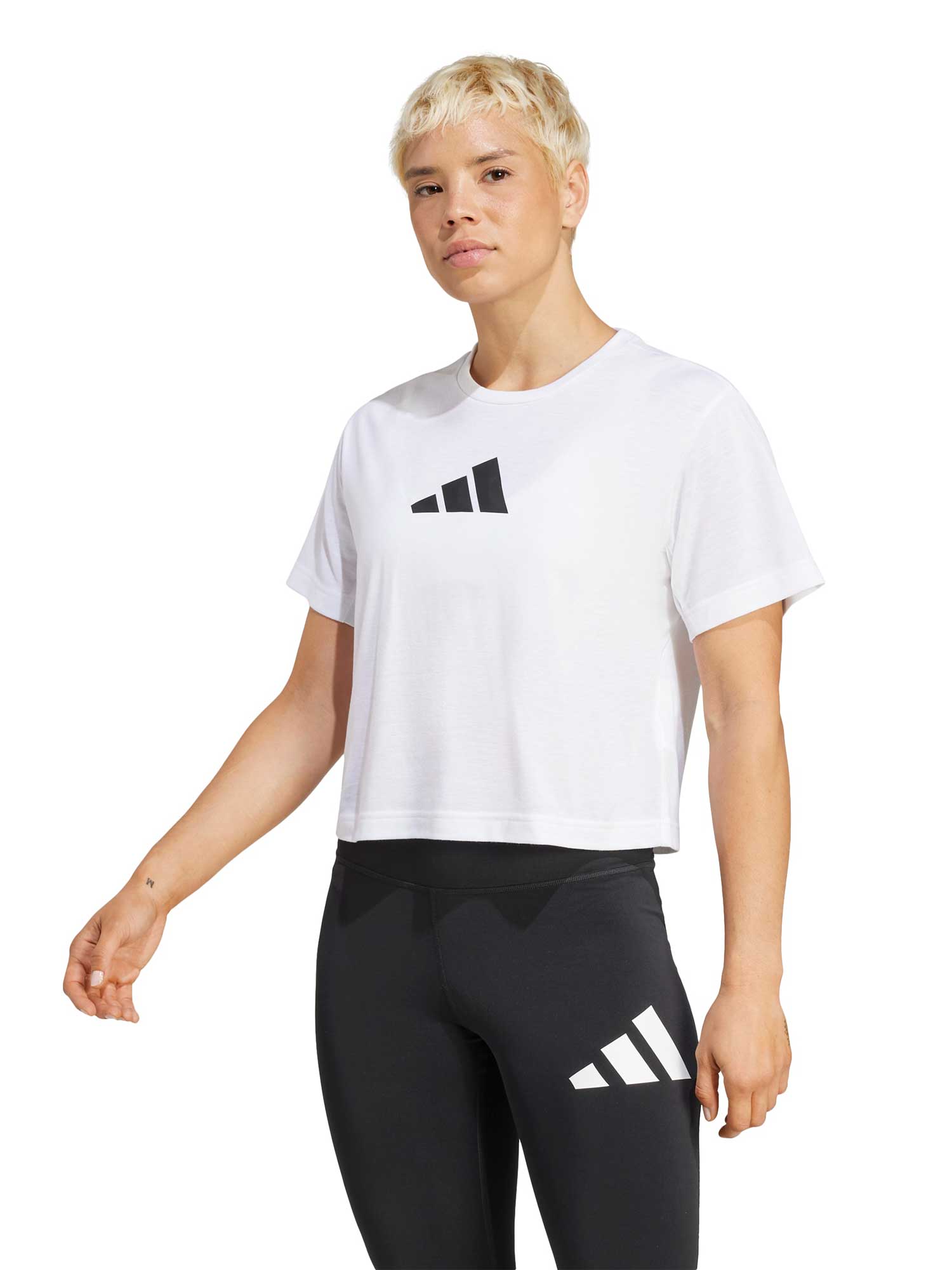 ADIDAS PERFORMANCE Тениска Train Essentials Big Logo Performance
