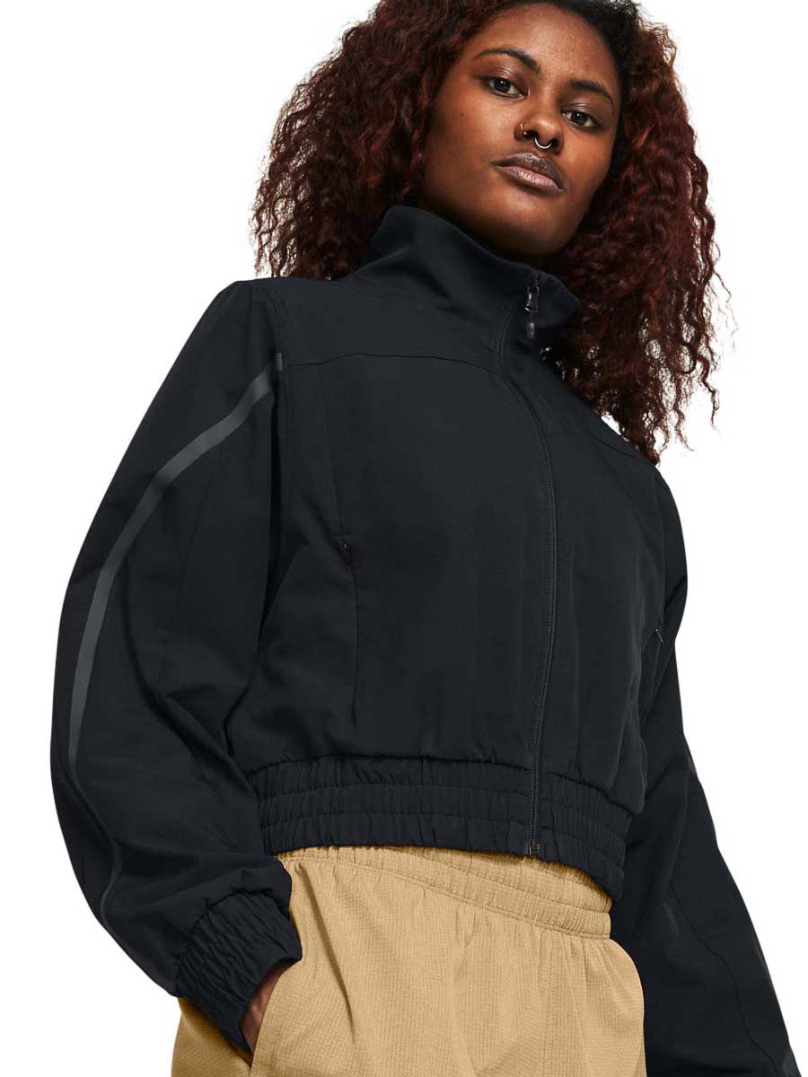 UNDER ARMOUR Спортно горнище Unstoppable Crop Jacket