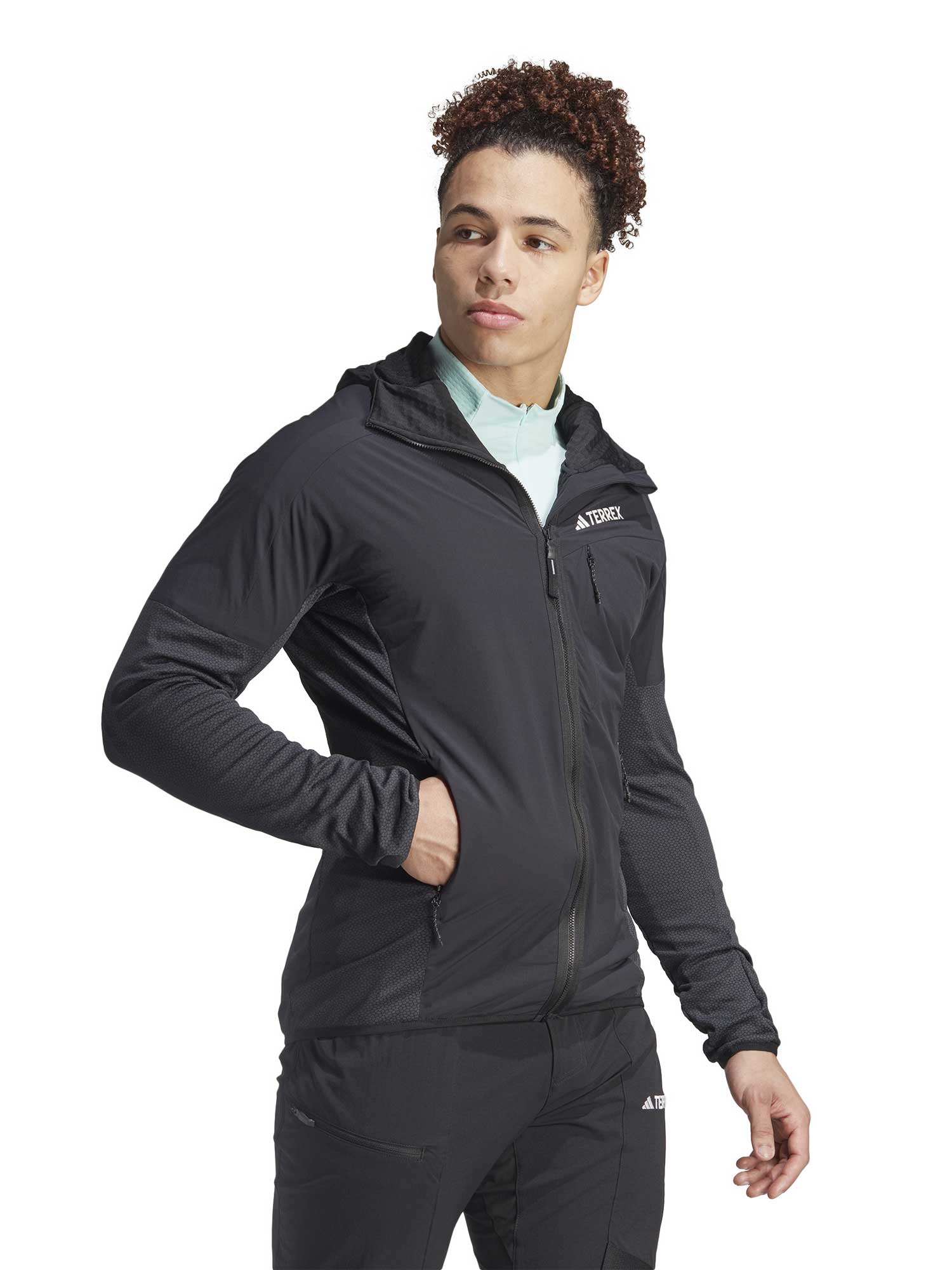 ADIDAS PERFORMANCE Ветровка Terrex Techrock Hooded Wind Fleece