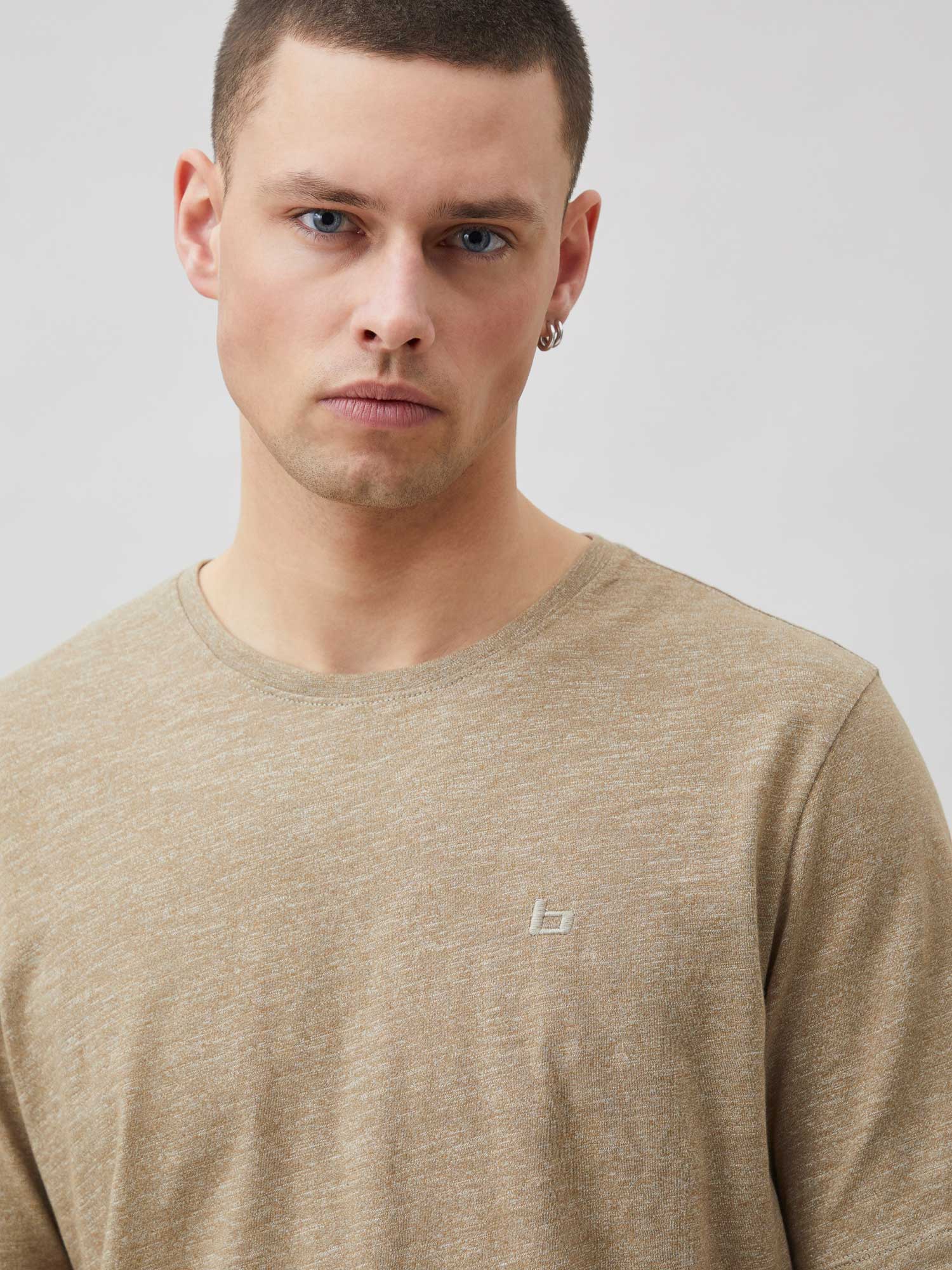 BLEND Тениска BHWilton melange tee