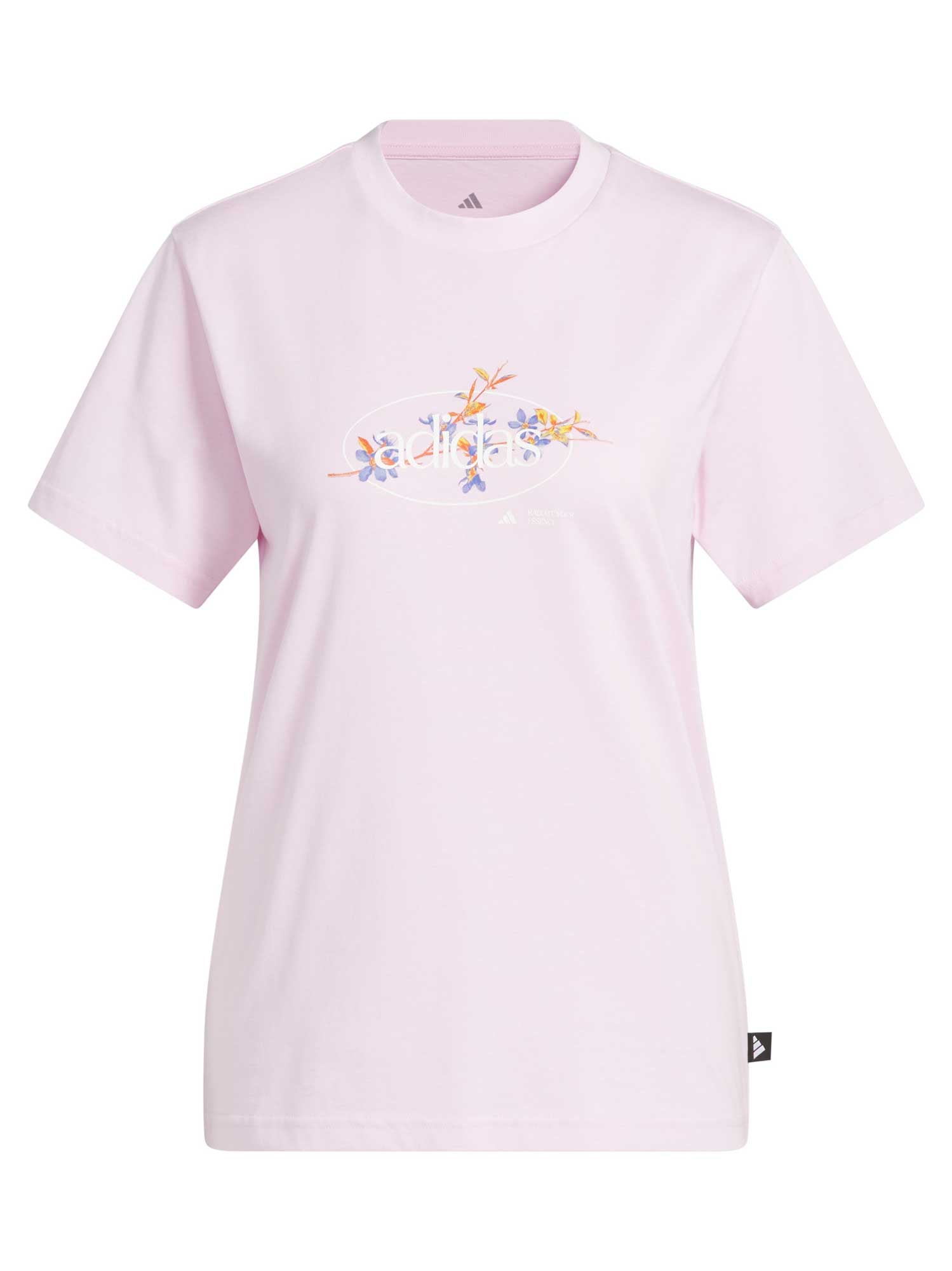 ADIDAS SPORTSWEAR Тениска Elements Radiate Floral Graphic T-Shirt