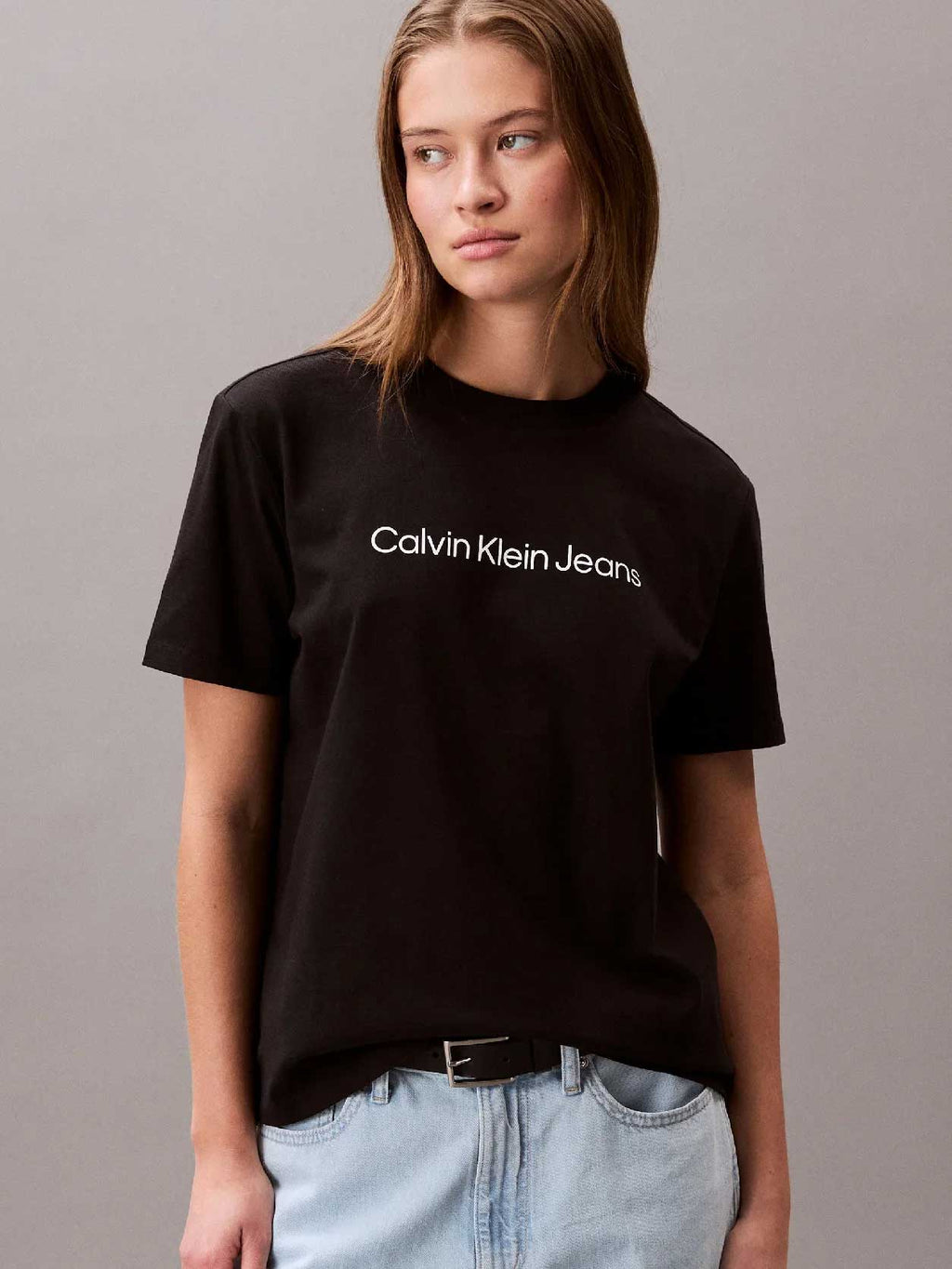 Calvin Klein Jeans Тениска A- INST LOGO CLASSIC TEE SS