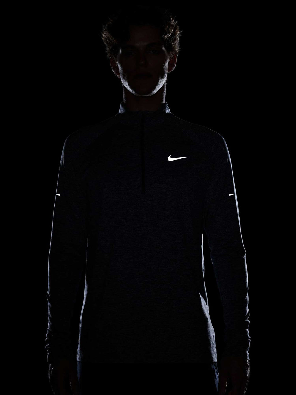 NIKE Блуза M NK DF STRIDE HZ MIDLAYER