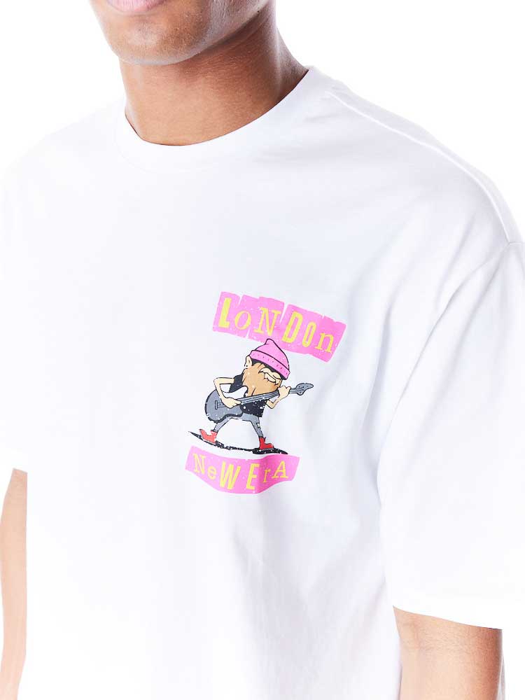 NEW ERA Тениска NE LOCATION GRPHC OS TEE