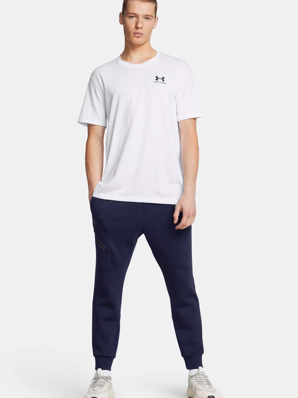 UNDER ARMOUR Спортно долнище UA Unstoppable Flc Jgr EU