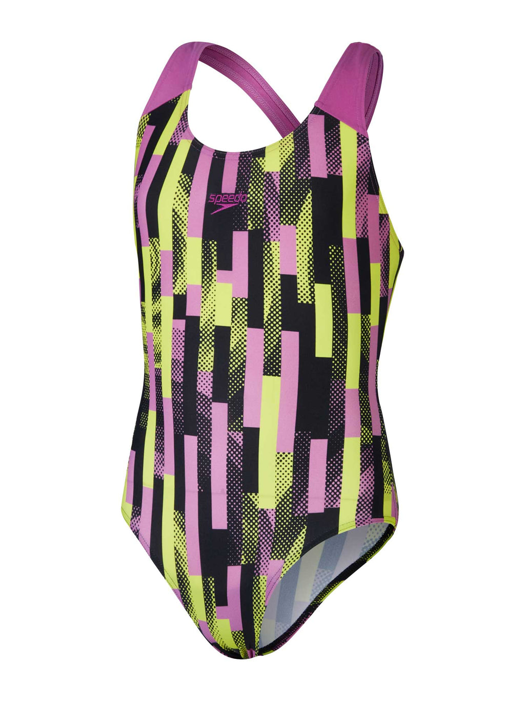 SPEEDO Цял бански GIRLS DIGITAL ALLOVER SPLASHBACK