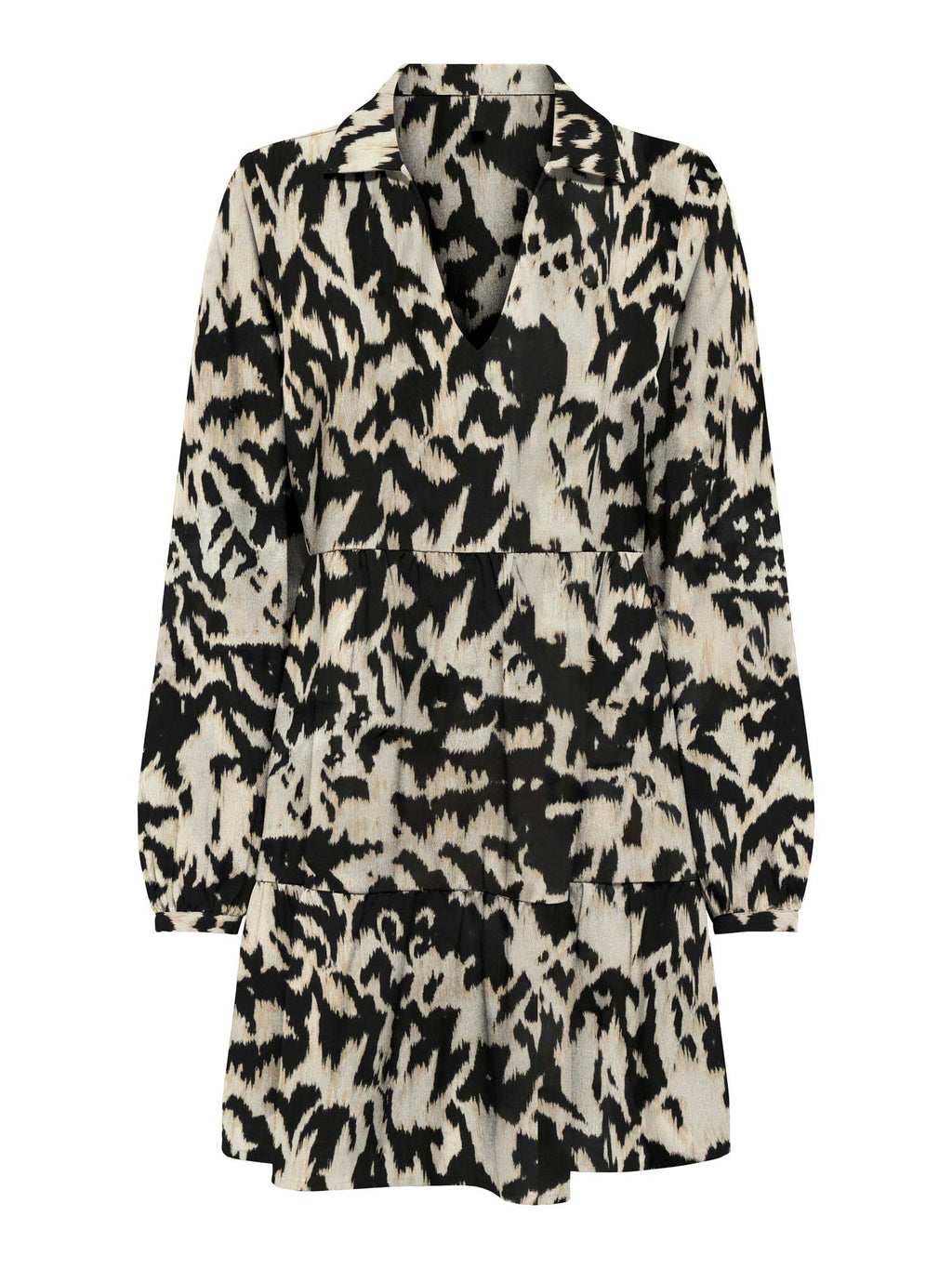 ONLY Рокля ONLNOVA LIFE VIS L/S MAGGIE DRESS