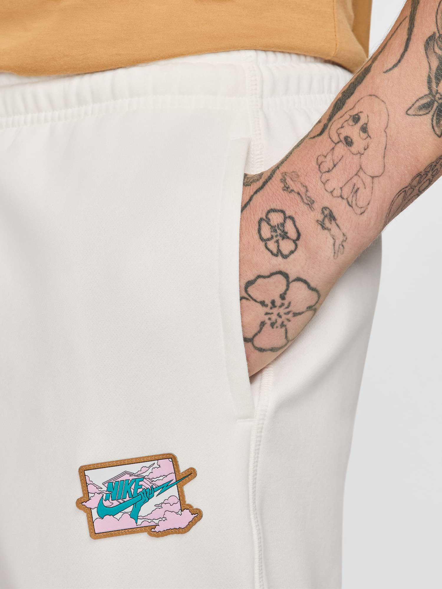 NIKE Спортно долнище M NK CLUB FT CUFF PANT BOLT