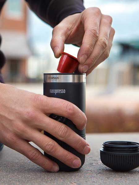 WACACO Кафемашина Nanopresso Classic + Адаптер NS2