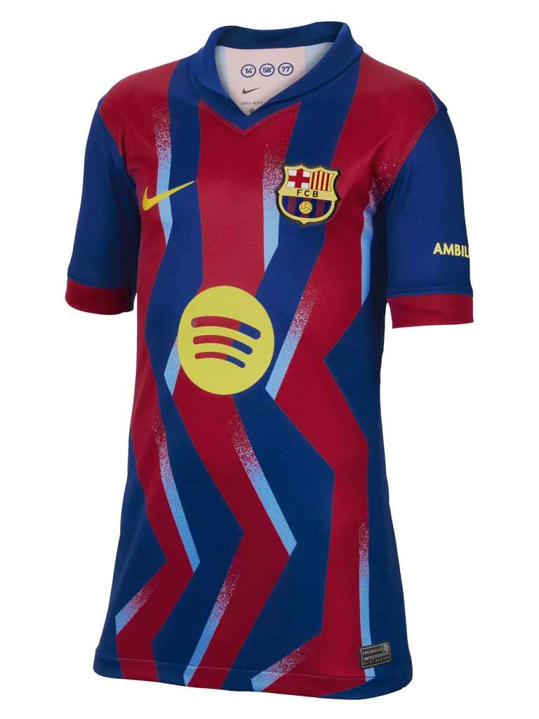 NIKE Тениска FCB Y NK DF JSY SS STAD SE 25/26