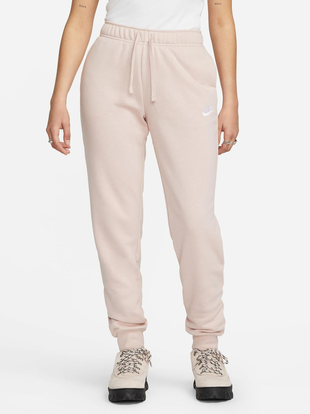 NIKE Спортно долнище W NSW CLUB FLC MR PANT STD