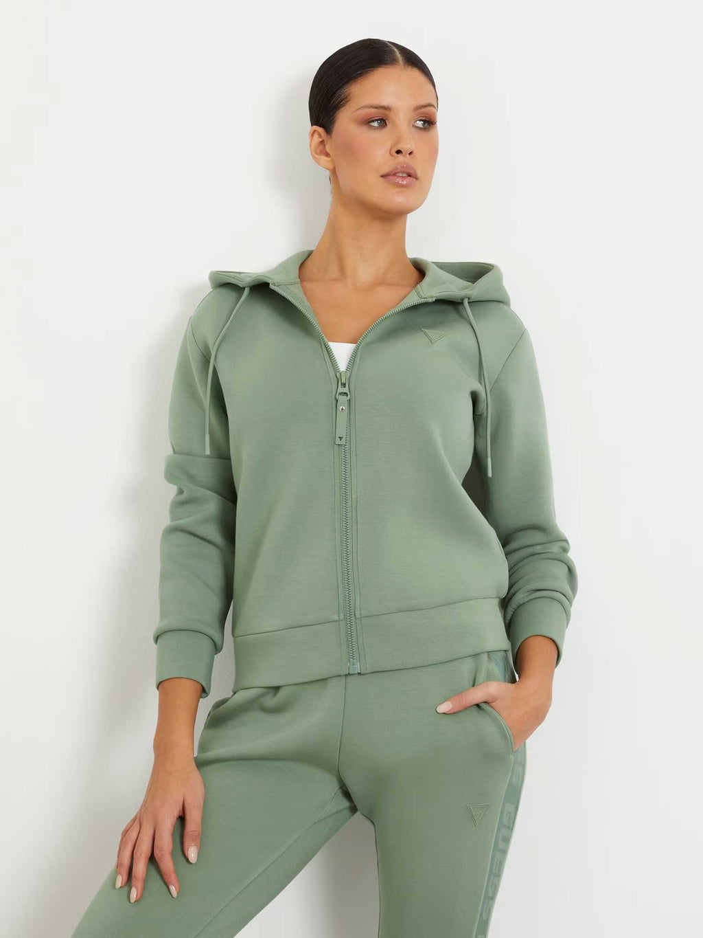 GUESS Суитшърт ALLIE SCUBA HOODIE Z