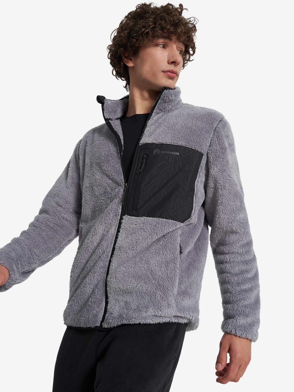 OUTVENTURE Полар Sherpa Hiking Men's Fleece Jumper