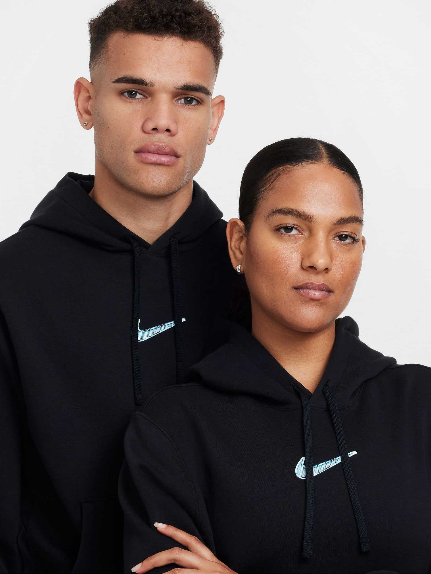 NIKE Суитшърт U NSW CLUB HDY PO BB SEGB