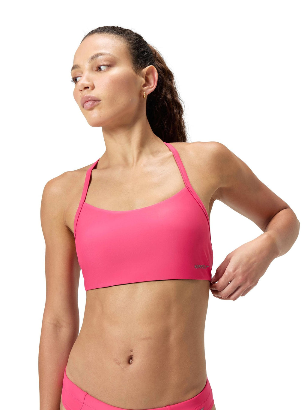 SPEEDO Бански горнище SOLID RACERBACK TOP