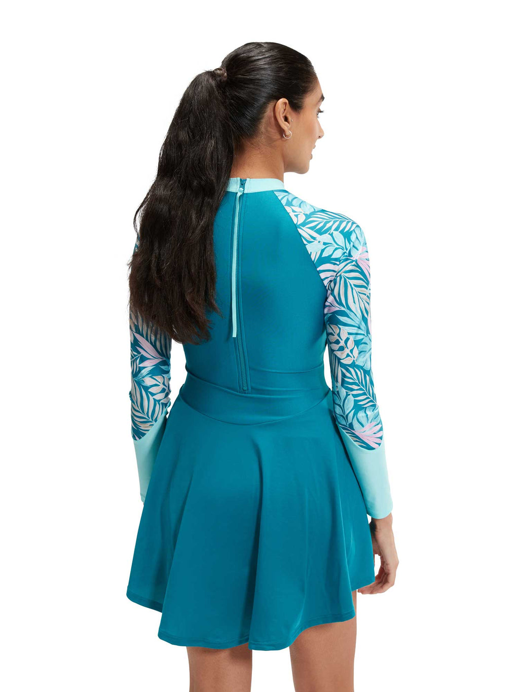 SPEEDO Рокля с UV защита WOMANS LONG SLEEVE SWIM DRESS