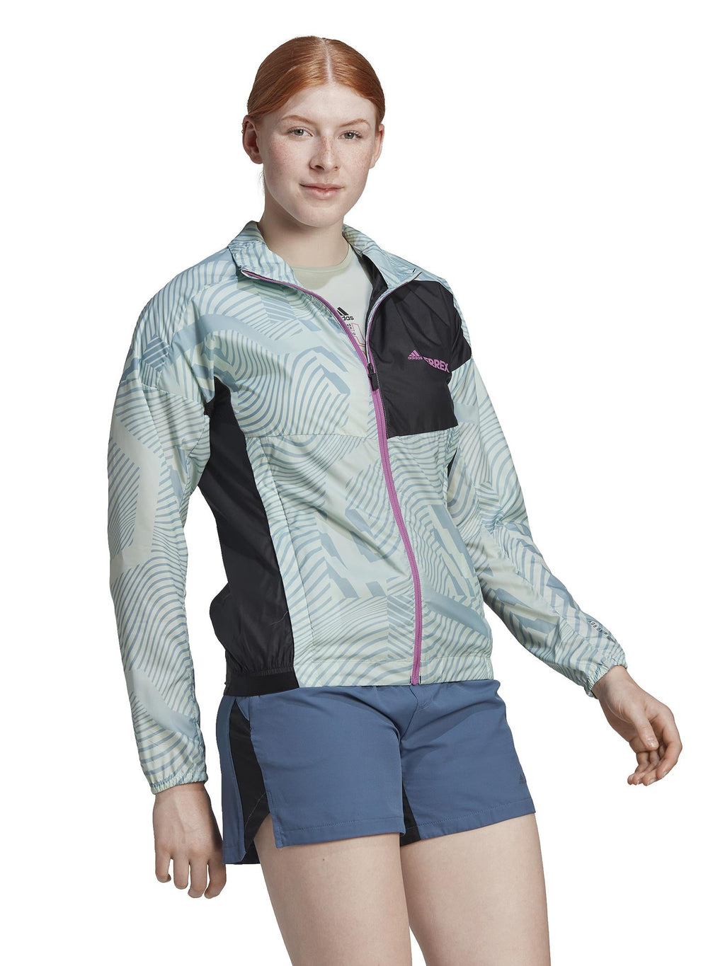 ADIDAS PERFORMANCE Ветровка Terrex Trail Running Printed Wind