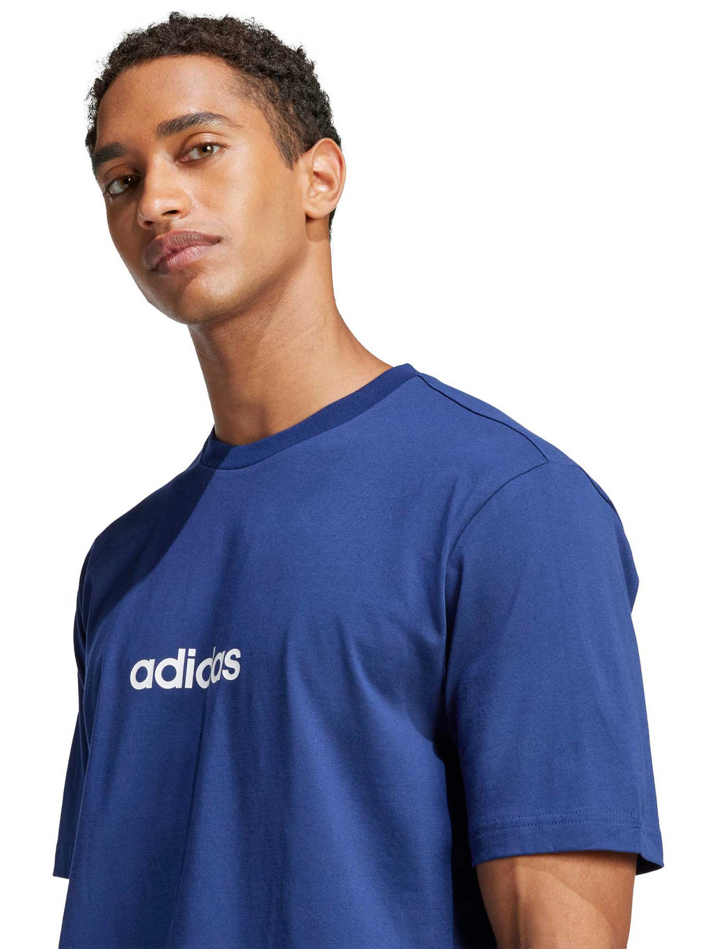 ADIDAS SPORTSWEAR Тениска Essentials Linear Single Jersey Tee