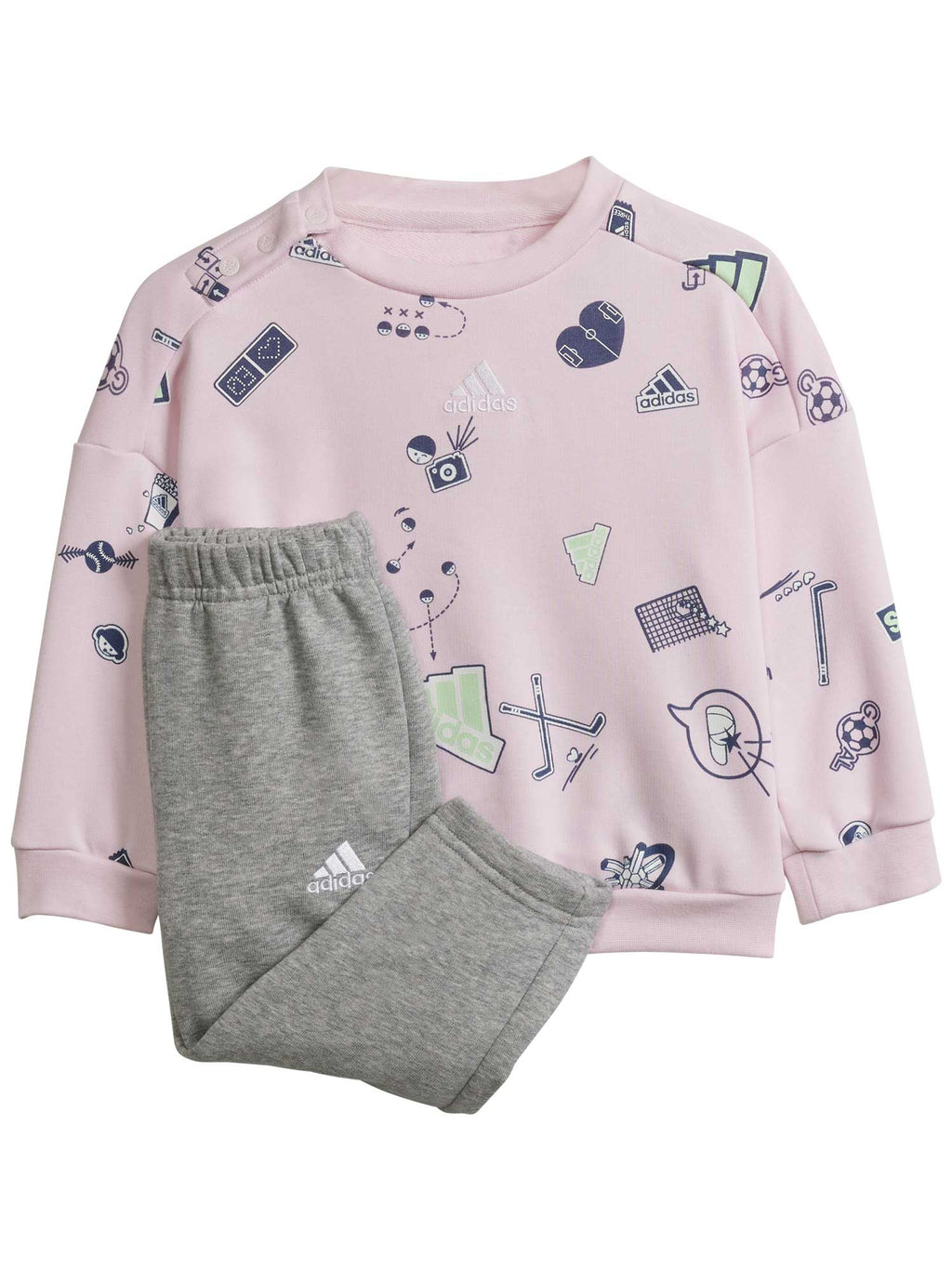 ADIDAS SPORTSWEAR Спортен екип Brand Love Jogger and Pants Set